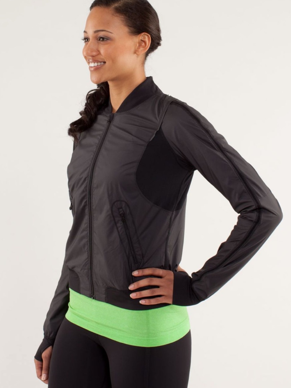 Lululemon Reversible Run: two to make it true jacket size 2 - Picture 3 of 13